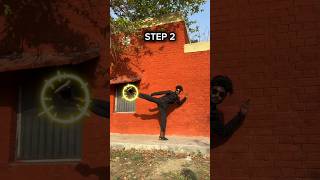 Spinning Back Kick Tutorial 💥🤯#spinning #back #kick #tutorial