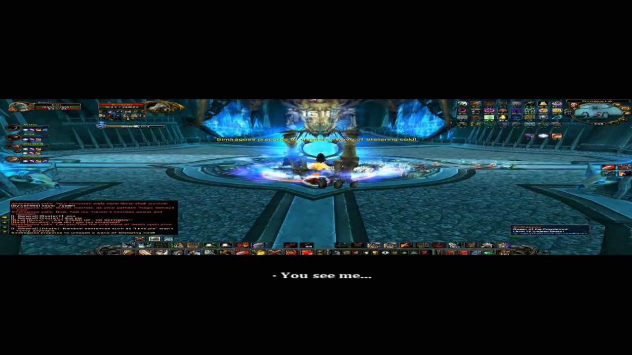 The Drunk Paladin in Icecrown Citadel(Wotlk+Ventrilo)