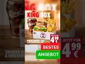 Die Beste Aktion Von Burger King 😍 King Box Für 5 €