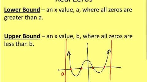 Section 2-4 Part A Zeros of Polynomial Functions