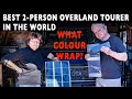 CHOOSING THE WRAP COLOUR | BUILDING THE BEST 2-PERSON OVERLAND TOURER IN THE WORLD | 4xOverland
