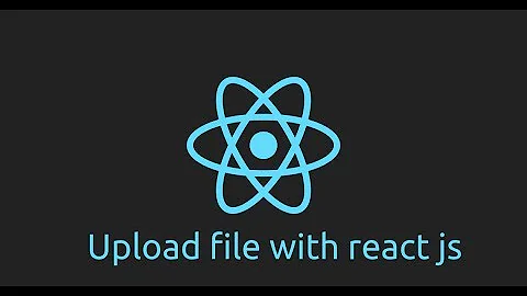 React Js tutorial - upload file example
