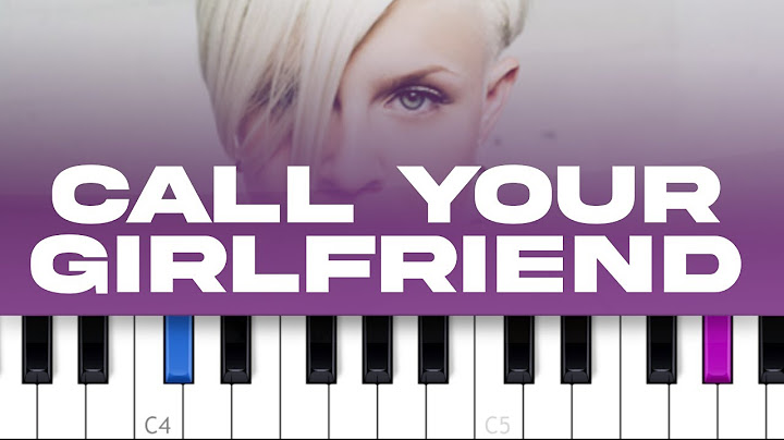 Call Your Girlfriend Piano version - Piano performance video thumbnail