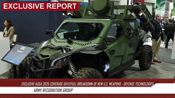 DAY 2 AUSA 2025 – New U.S. Army Combat Vehicles, Autonomous Systems & Artillery Revealed