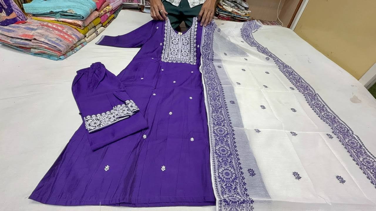 Chickpet Wholesale Budget Friendly Party wear Kurti sets. Single piece courier available