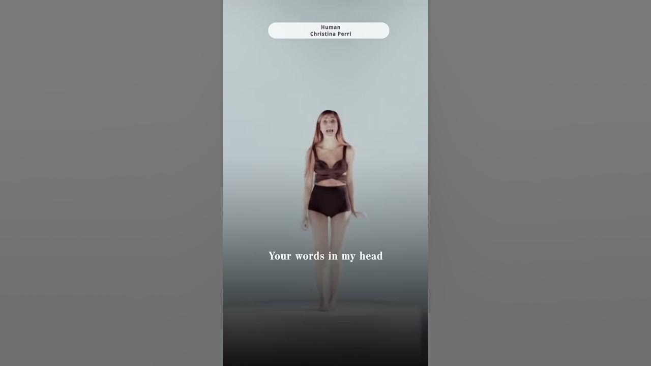 Human by Christina Perri #ChristinaPerri #Shorts
