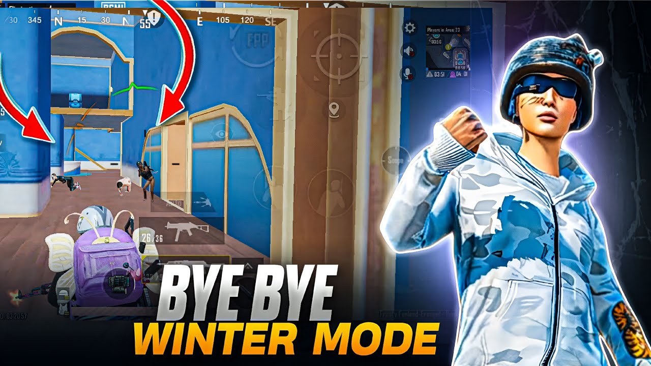 Bye Bye Winter Mode 🤧 | Best Solo vs Squad Clutches |  BGMI 🔱