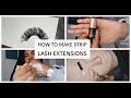 HOW I CREATE MY OWN LASH STRIPS | FT. LONRIS | GIVEAWAY!