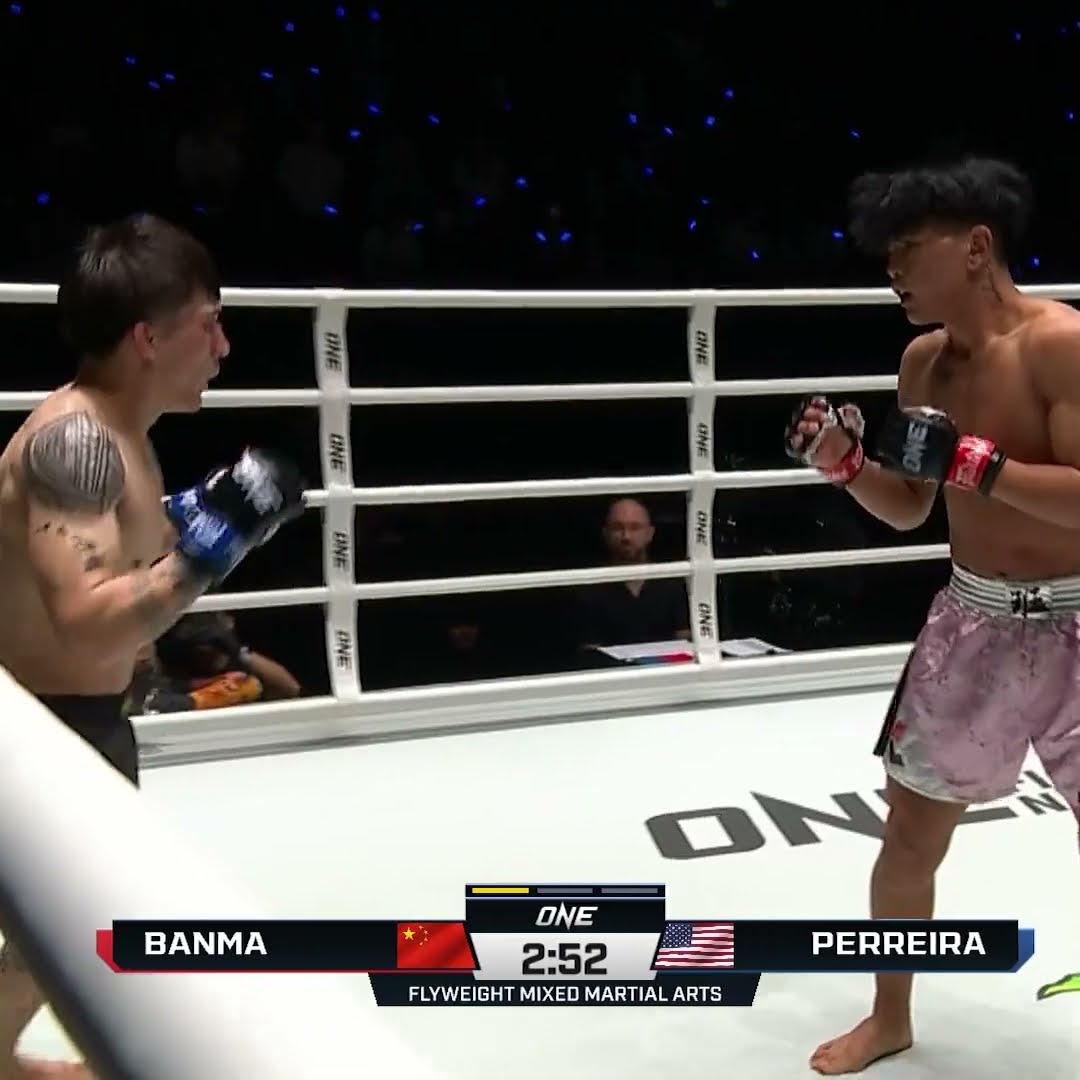 His knee is DONE ? Banma Duoji pounces on an injured Joshua Perreira for the first-round TKO!