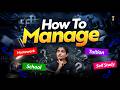 Study Smart 🚀 | Time Management for School, Tuition and Homework💡
