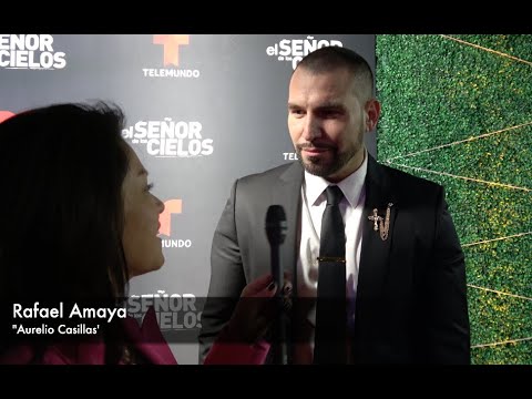 Rafael Amaya Durante La Premiere De El Señor De Los Cielos | Alfombra Roja