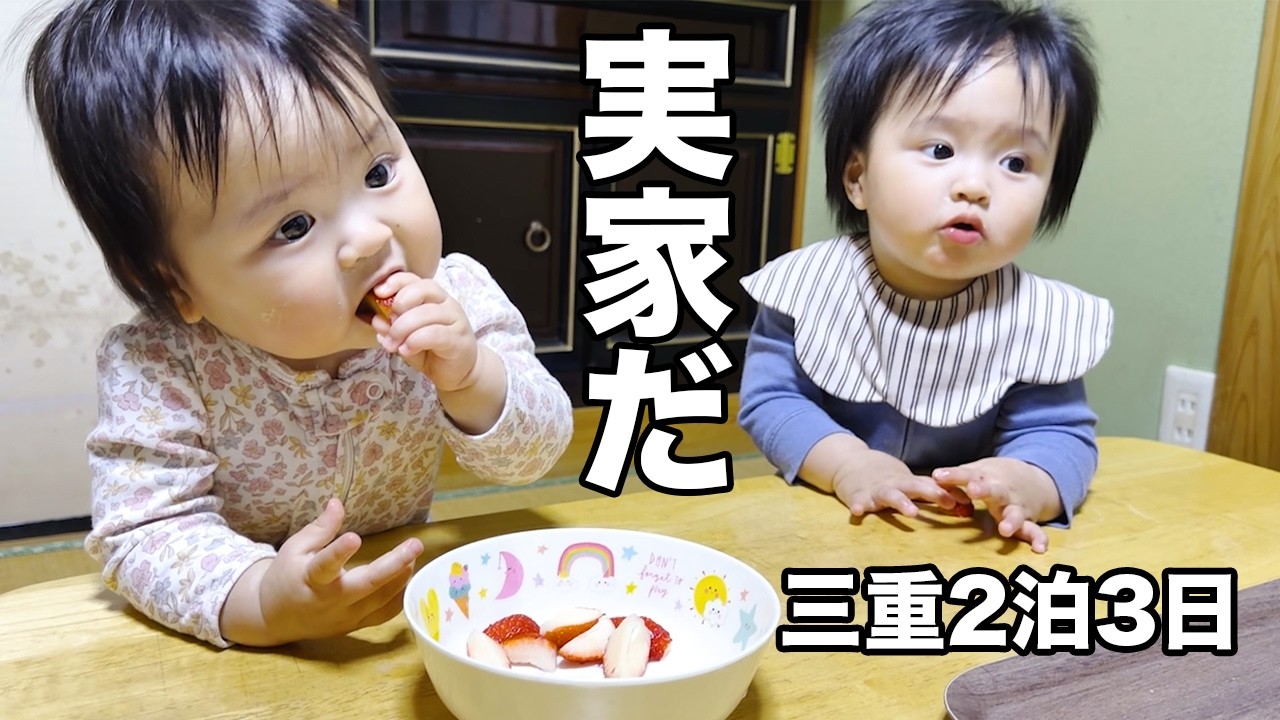 【大暴走】家族みんなでママの実家へ