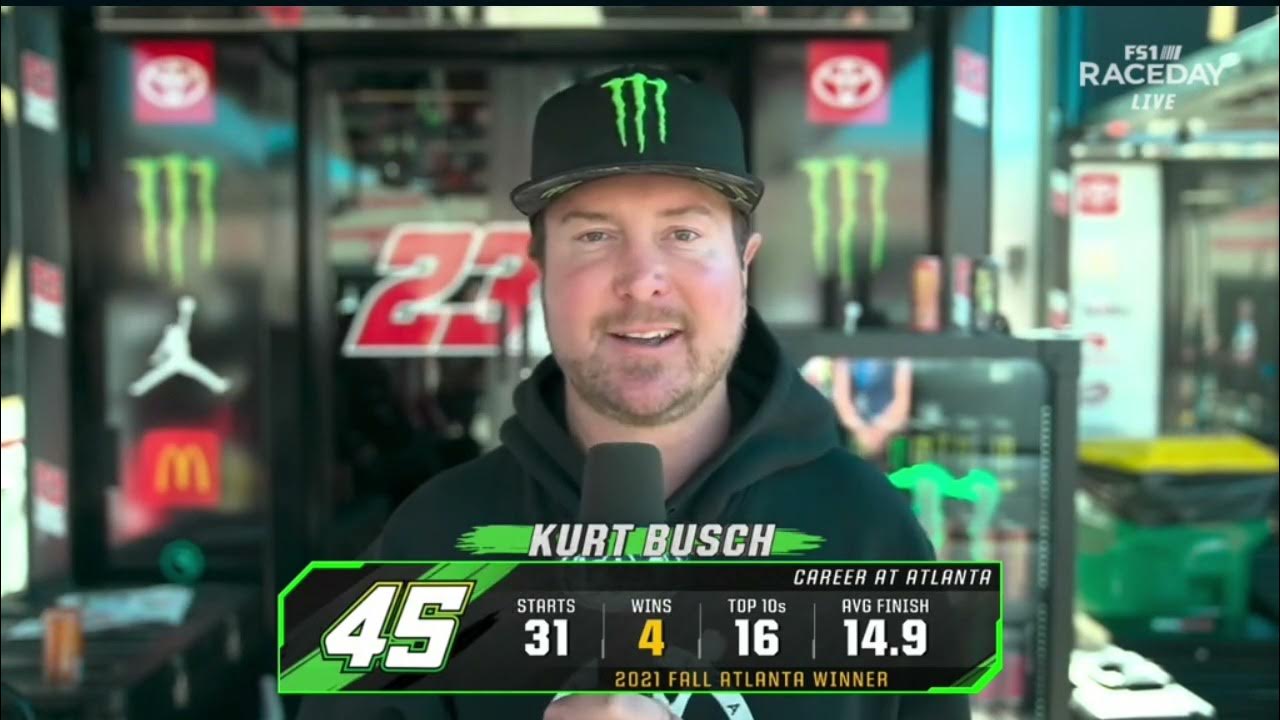 KURT BUSCH PRE RACE INTERVIEW 2022 FOLDS OF HONOR QUIKTRIP 500 NASCAR