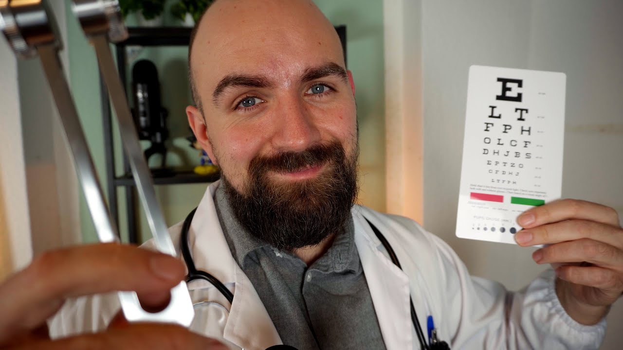 ASMR Doktor Gründliche Untersuchung für 2026 🩺