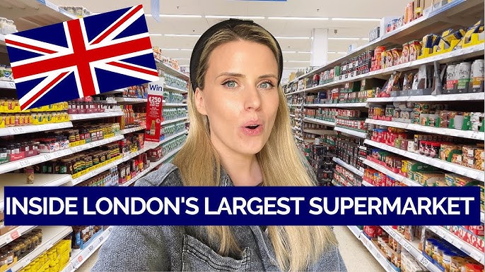 INSIDE A UK SUPERMARKET 2021, Tesco Grocery Shop London