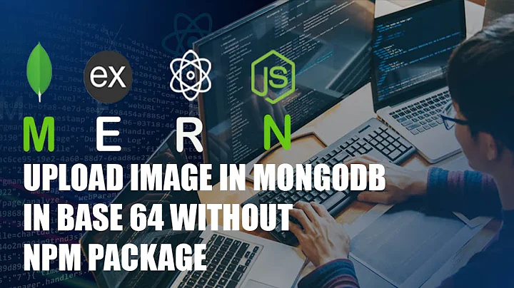 Uploading image in mongo db without npm package - mern stack