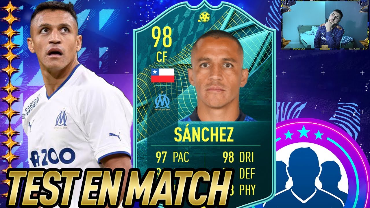 JE TEST ALEXIS SANCHEZ 98 MOMENTS EN MATCH  !!!! REVIEW FIFA 22