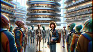 First Human Undergrad Student shocked Alien Campus with New Perspectives | Sci-Fi | HFY Story