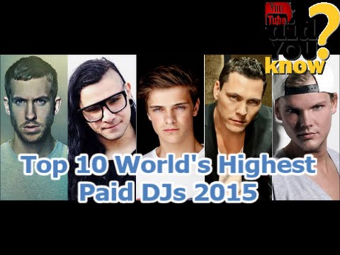 Top 10 ★★ World's Highest Paid DJs 2016 ★★