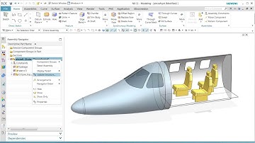 NX 11 - nowości - Drawing Views With Embedded Arrangements