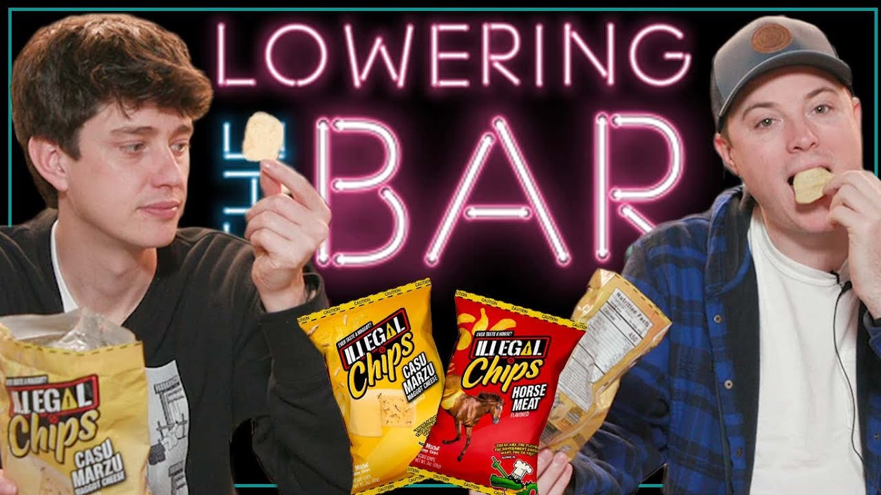 Barstool HQ Eats Maggots & Horse Meat (Illegal Chips) Win Big Sports
