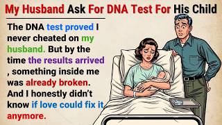 My Husband Asked For DNA Test For His Own Child_ Emotional English Story || Graded Reader📚