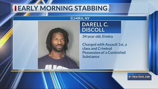 Elmira man arrested after Sunday morning stabbing