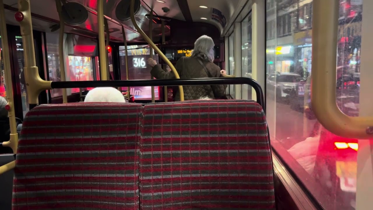 (Soon to Be Rerouted + Refurb) Journey on Route 189 Metroline London LTZ1655 LT655 4/2/24