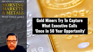 Gold Miners Try To Capture What Executive Calls 'Once In 50 Year Opportunity'