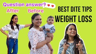 5 tips for easy weight loss ?? |  answer | Ibriimaibriipafamilys weightloss tamil youtuber