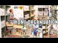 HOME ORGANIZATION IDEAS!!😍 CLEAN & ORGANIZE WITH ME | DECLUTTERING AND ORGANIZING MOTIVATION