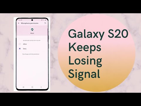 What To Do If Galaxy S20 Keeps Losing Signal