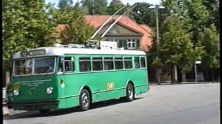 Basel Trolleybus & Tram 1989
