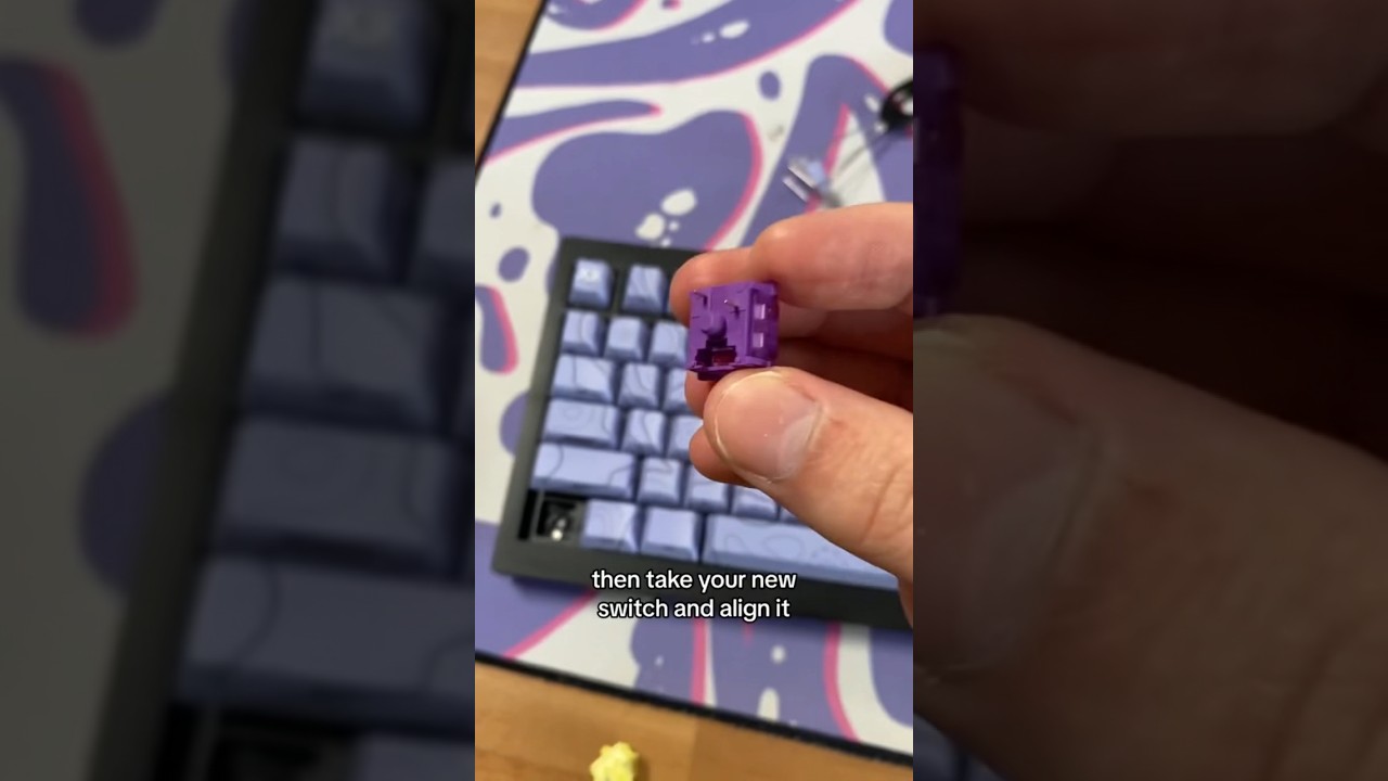 How to Swap Switches on a Keyboard