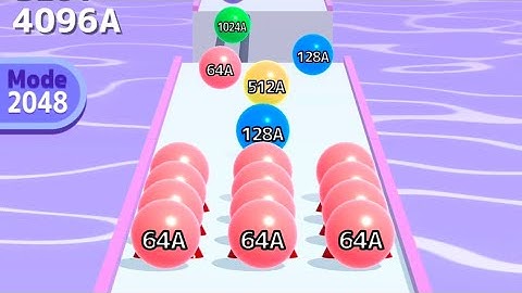 Ball Run 2048 All Levels Gameplay ( Android iOS) Level 158