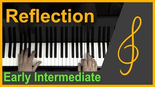 Reflection (from Mulan) - Early intermediate piano cover