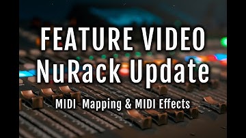 NuRack Modular Effects - MIDI Mapping and MIDI Effects