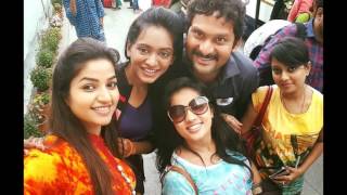 Actress Nithya Ram As Ganga In Malayalam Serial Nandhini Family Photos