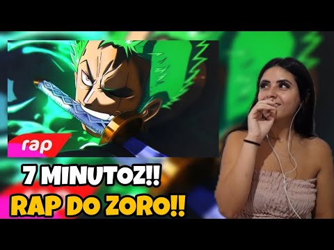 REACT | RAP DO ZORO ( ONE PIECE )- O MAIOR ESPADACHIM DO MUNDO | NERD HITS