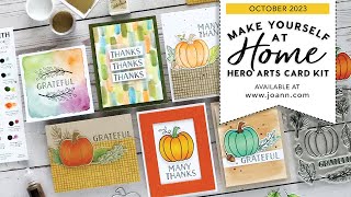 October 2023 Make Yourself at Home Hero Arts Card Kit by JOANN Fabric and Craft Stores 1,170 views 7 months ago 53 seconds