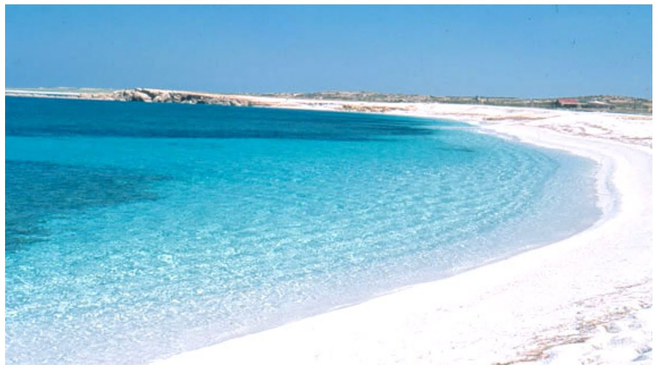 La spiaggia più bella della Penisola del Sinis ' Is Arutas ' Sardegna [4k]