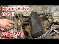 How to Install a new Heater Valve in a F100