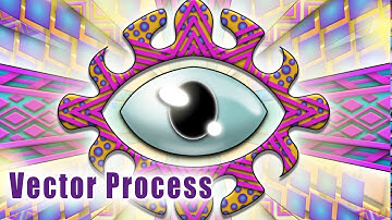 All Seeing Eye Vector Process in Affinity Designer
