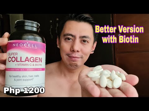NEW & IMPROVED NEOCELL SUPER COLLAGEN WITH VITAMIN C CALCIUM ASCORBATE, BIOTIN REVIEW, MAS EFFECTIVE