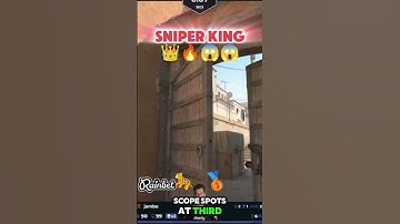 Only Sniper clutch ☠️☠️😱😱😱 #cs2 #csgo #cs2overpass #gaming #cs2clips #counterstrike