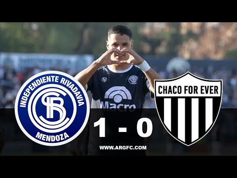 ¡GANÓ LA LEPRA! Independiente Rivadavia 1-0 Chaco For Ever