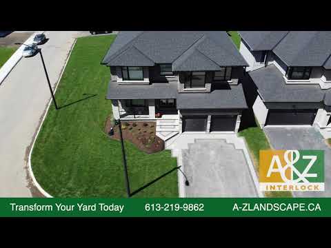 Kanata Interlock Driveway, Stone Steps/Entrance & Gardens | A&Z Interlock
