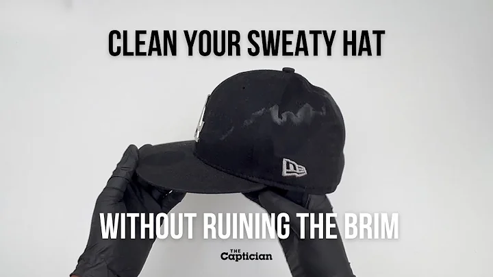 How to Safely Clean Sweat Stains From a New Era Fitted Hat with a Cardboard Brim
