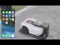 Setting up NovoBot N10000 Robotic Lawn Mower
