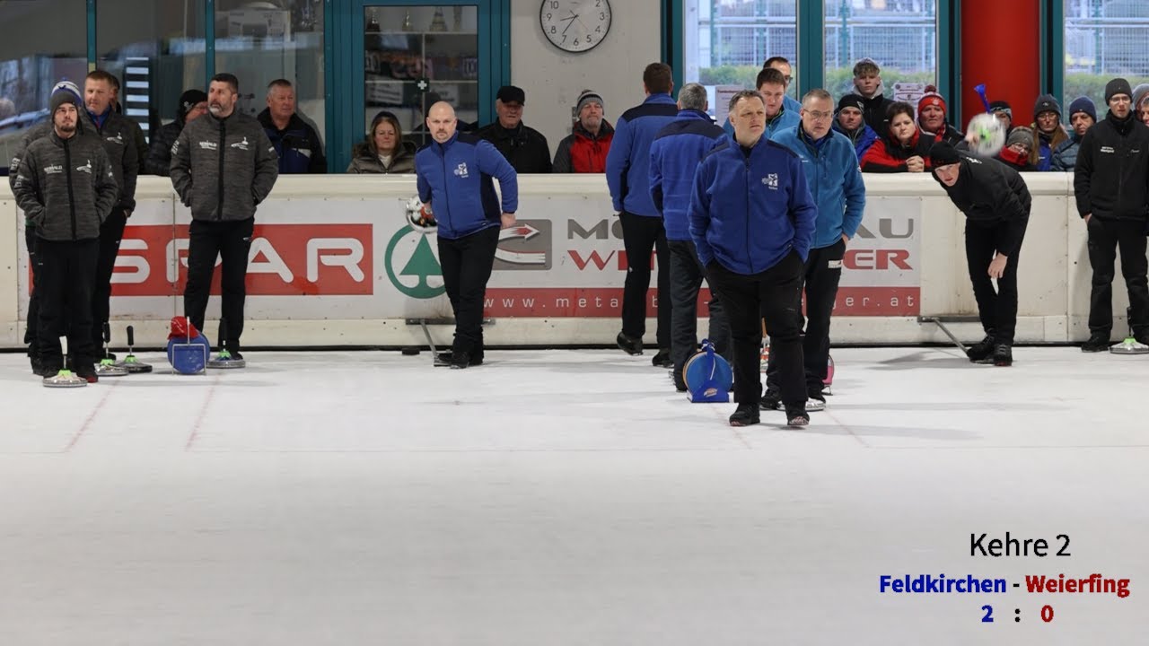 Stocksport Bundesliga 1 Meister Playoff Herren Winter 2024/2025 DG3 Feldkirchen - Weierfing